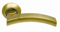 	дверные ручки 	Archie SILLUR 132 матовое золото/P.золото