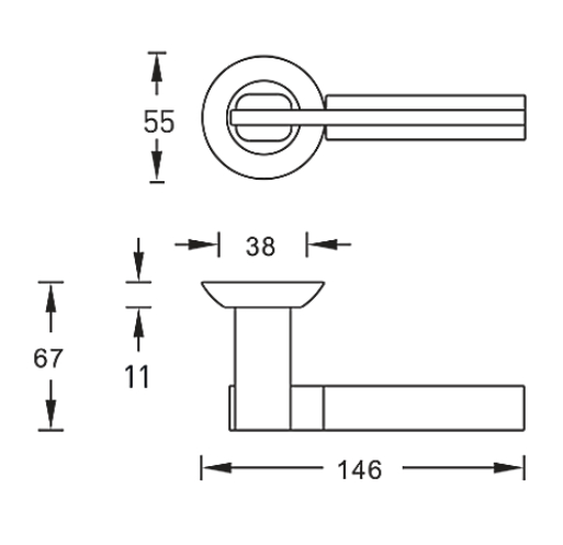 SILLUR 94A матовый хром