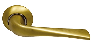 дверные ручки  Archie SILLUR 67 матовое золото