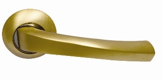 дверные ручки  Archie SILLUR 109 матовое золото