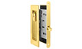 дверные ручки  Armadillo SH011 URB золото-24 для раздвижной двери c завёрткой