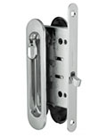 	дверные ручки 	Armadillo SH011-BK СP-8 для раздвижной двери c завёрткой