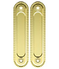 	дверные ручки 	Armadillo SH010/CL золото-24 для раздвижной двери