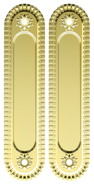 дверные ручки  Armadillo SH010/CL золото-24 для раздвижной двери