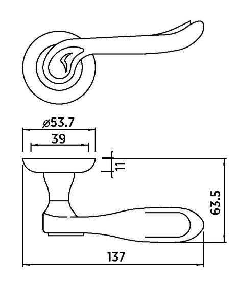 VITRA A-24-10 ANT.BRONZE