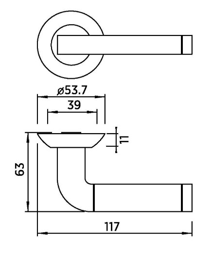 LINDO A-34-10 CHROME/S.CHROME