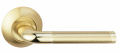 Дверные ручки Bussare  LINDO A-34-10 GOLD/S.GOLD