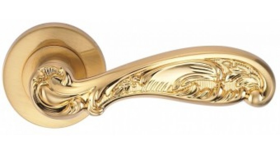 дверные ручки  Archie Flor 20G матовое золото