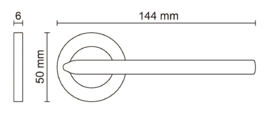 Alato хром полированный