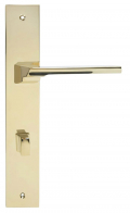 	дверные ручки 	Porta di Parma Italia (PDP) на планке полированное золото
