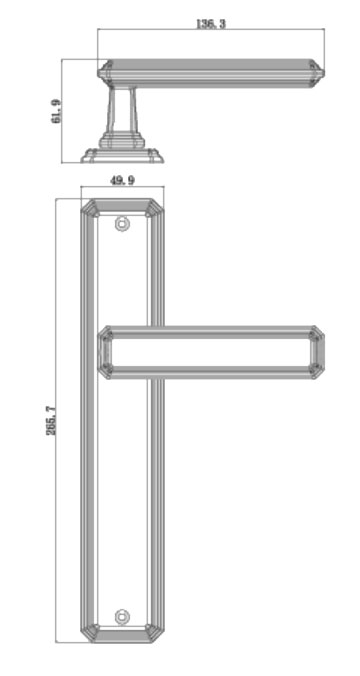 Sabio на планке императорское золото