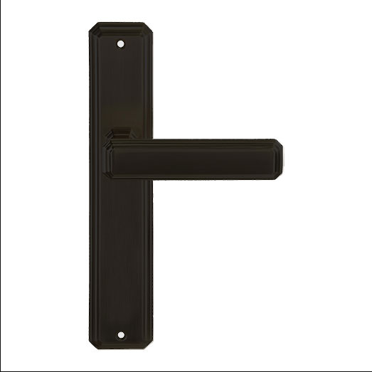 дверные ручки  Archie Sabio на планке чёрная